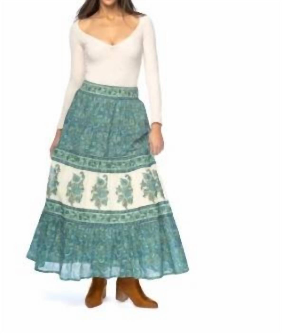 Mahila - Maxi Tiered Skirt