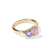 Kendra Scott Women's Tatum Band Ring in gold pink purple - women's jewelry