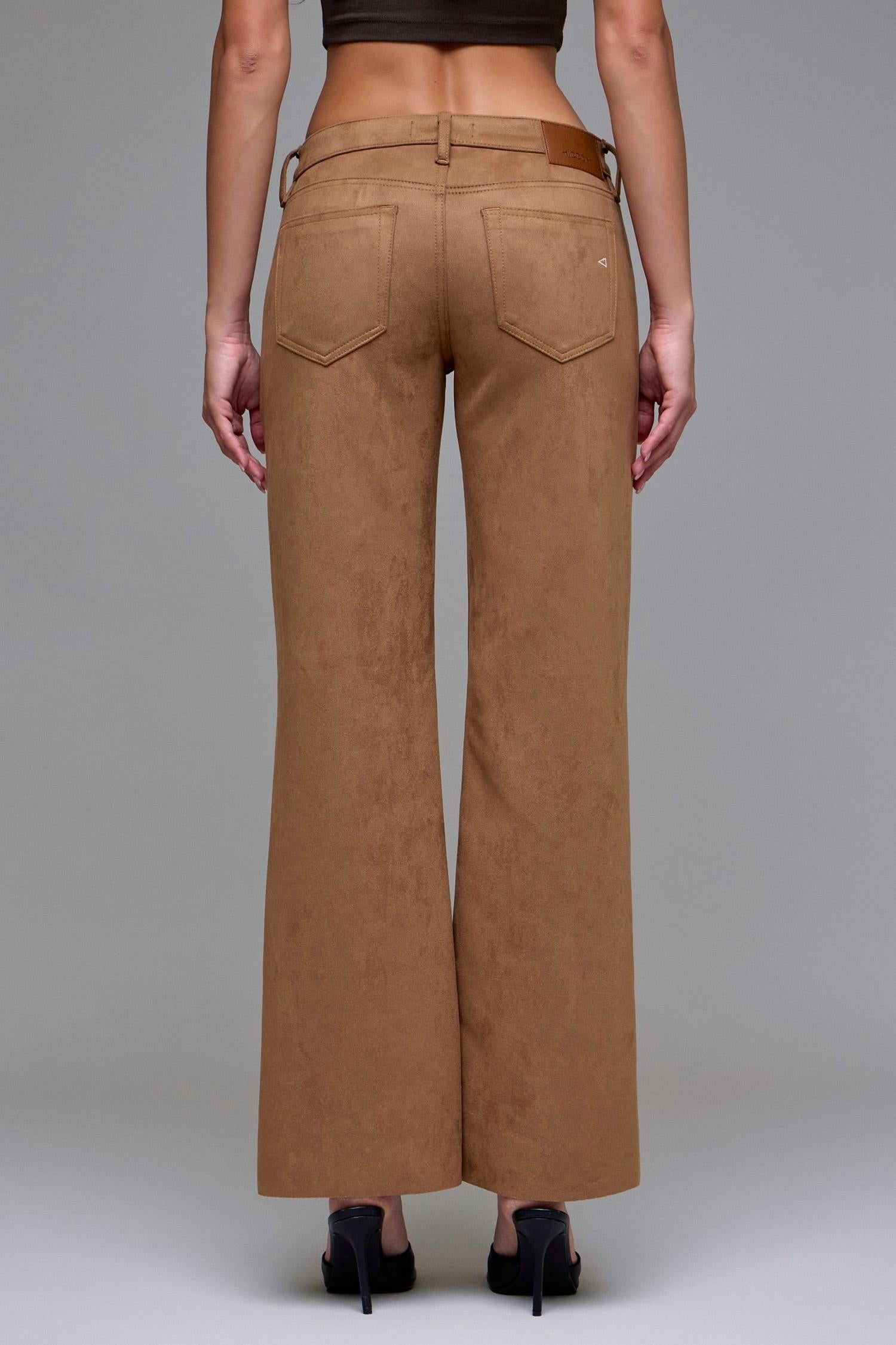 Hidden - Comfort Suede Flare Jeans