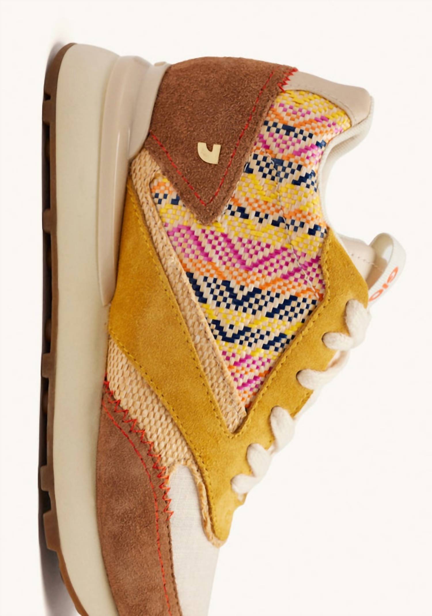 Gioseppo - Women's Morrill Raffia Wedge Leather Shoes