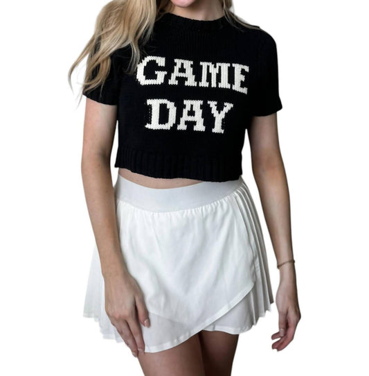 Day + Moon - Game Day Knit Top