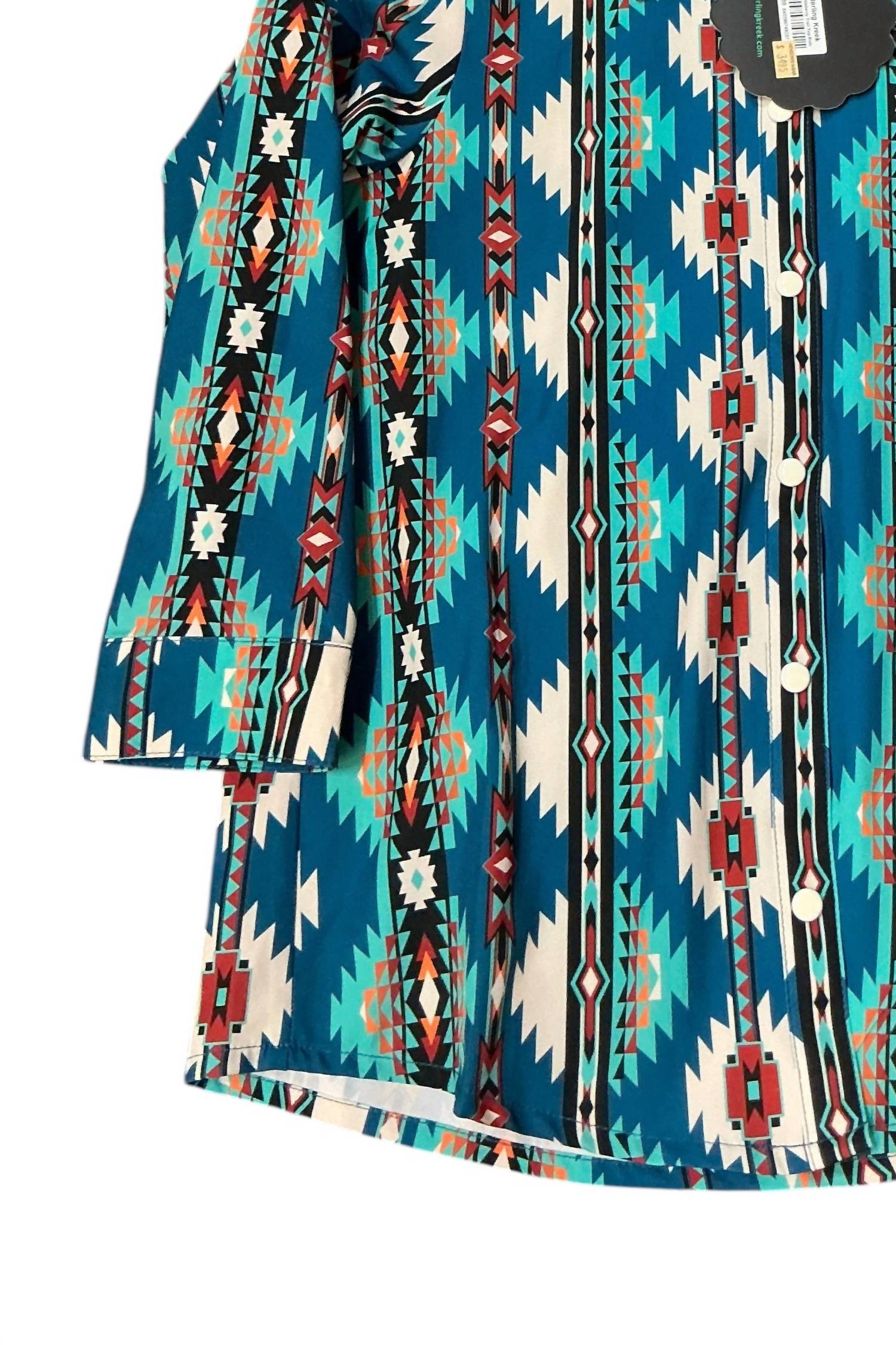 Sterling Kreek - Women's Huckleberry Trail Button Up Top