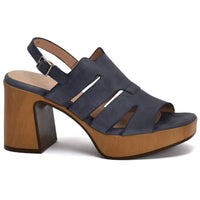 Wonders - Women's L-1422 Suede Platform Sandal