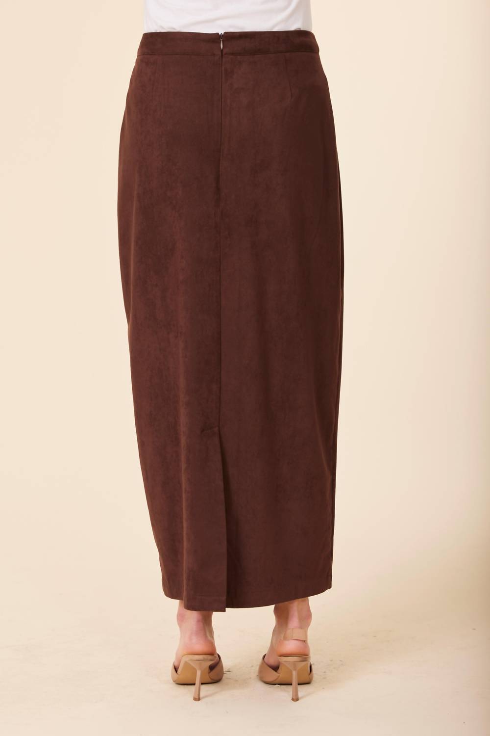 Dolce Cabo - Asher Suede Maxi Skirt