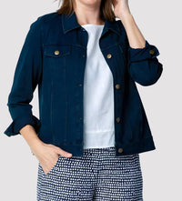 Habitat - Stonewash City Knits Jean Jacket - Plus