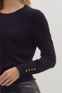 Entro - Knit Long Sleeve Top