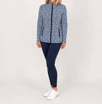 Lulu-B - Animal Print Zip Jacket