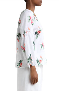 Tommy Bahama - Florentina Flourish Long Sleeve Top