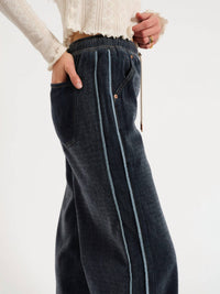 Daze - Cozy Wide Leg Pull On Jean