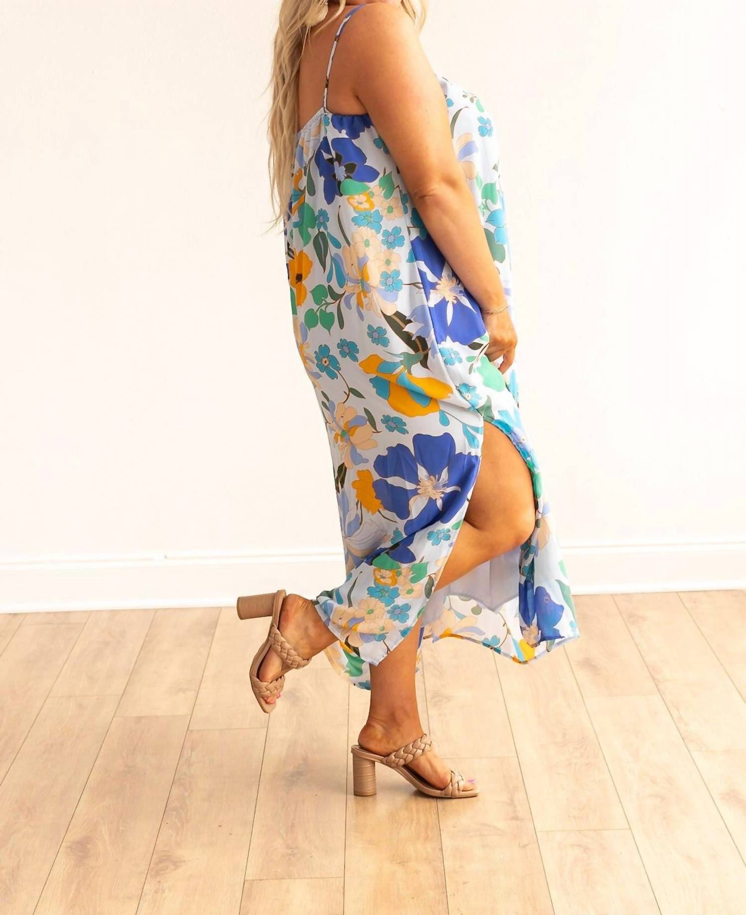 Southern Grace - Tropical Maxi Dress