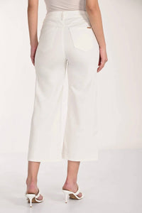 Frank Lyman - Cropped wide-leg pants