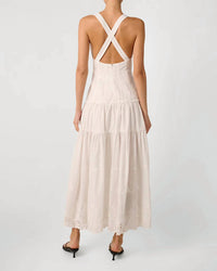 We Wore What - Ruched Cup Peplum Midi Dress