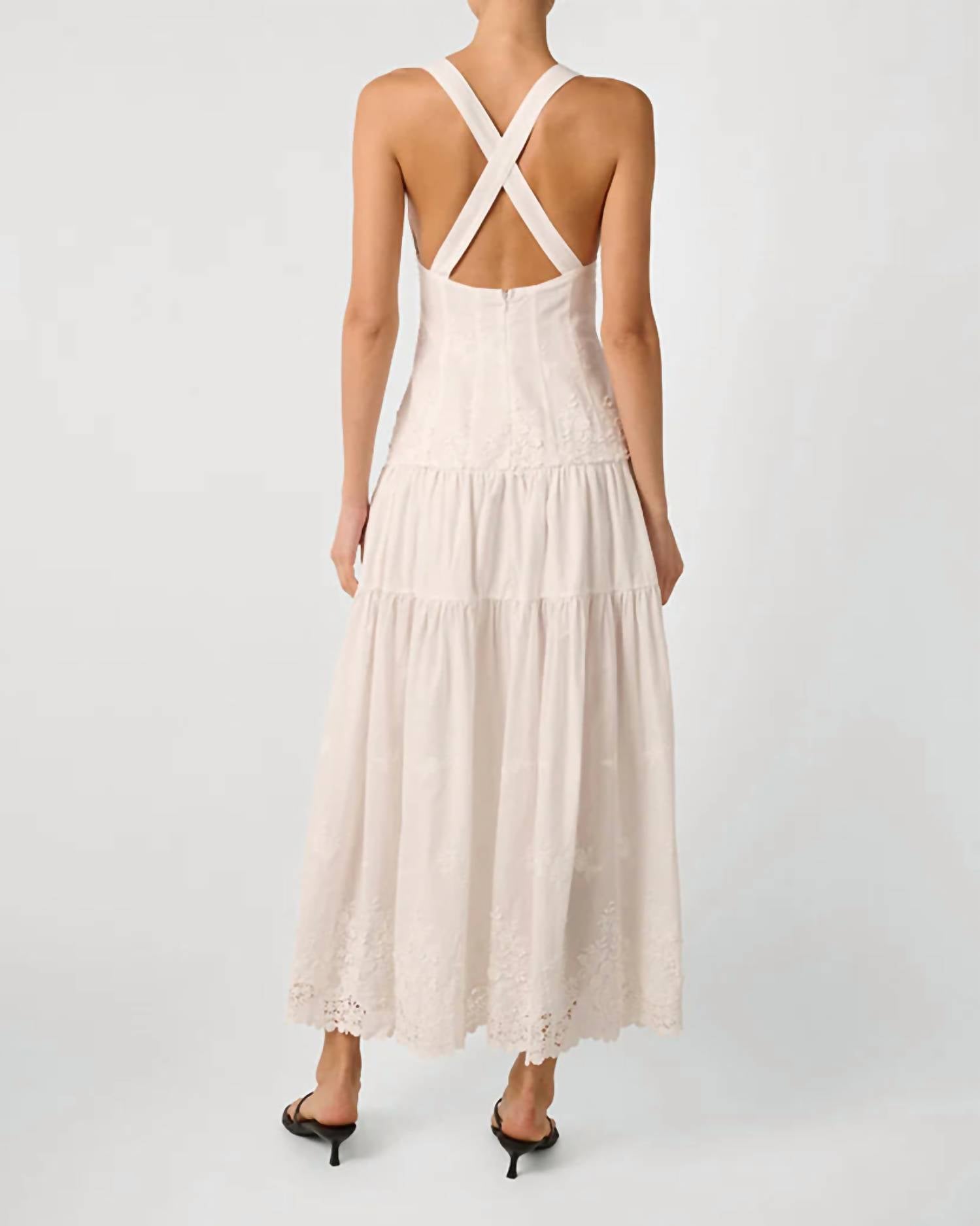 We Wore What - Ruched Cup Peplum Midi Dress
