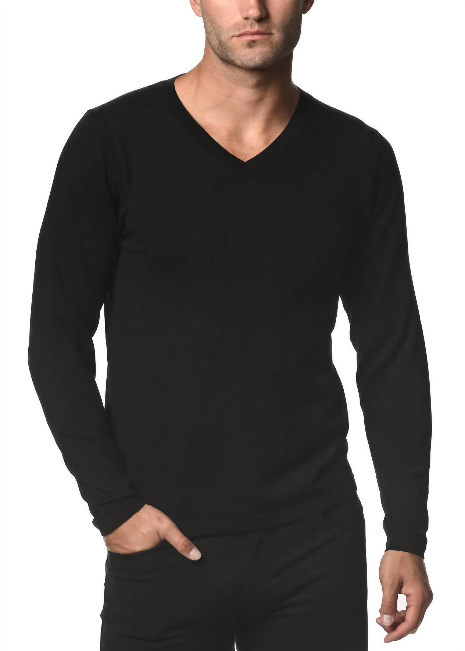 Postmarc - Knitted V-neck Sweater