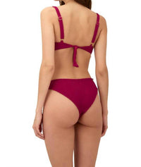 Malai - Textured Wave Paramount Bikini Bottom