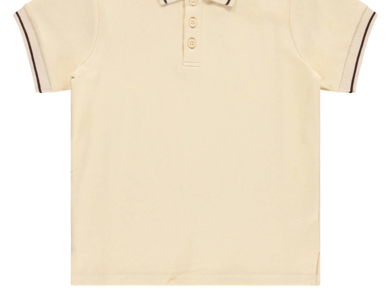 Jaybee - Boys Coconut Short Sleeves Polo