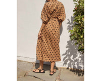 Dress Forum - Polka Dot Longline Midi Dress