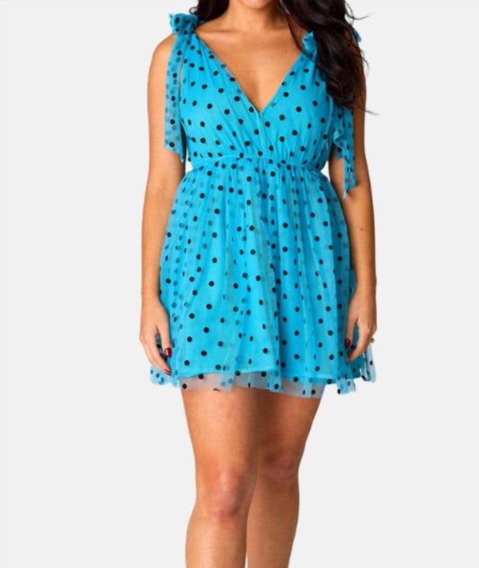 Buddylove - Melanie Tie-Shoulder Mini Dress