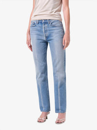AGOLDE Lana Relaxed Straight Jean in brink - women's jeans