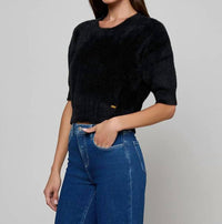 L'Agence - Guinevere Cropped Pullover Sweater