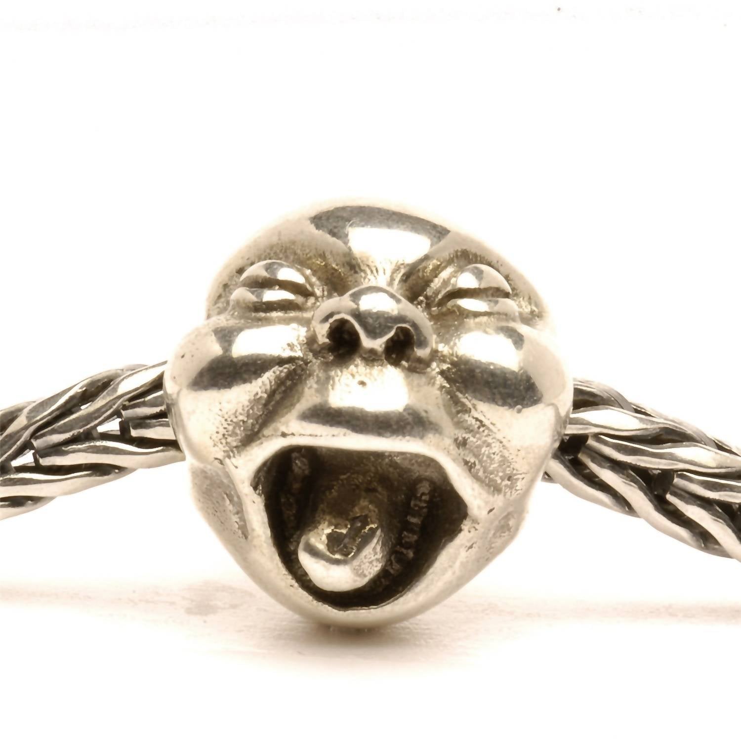 Trollbeads Women's Baby Bead Charm in silver - women's accessory - detail view