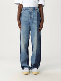 Gucci - Pre-loved Straight Cut Jean With Patchwork Effect