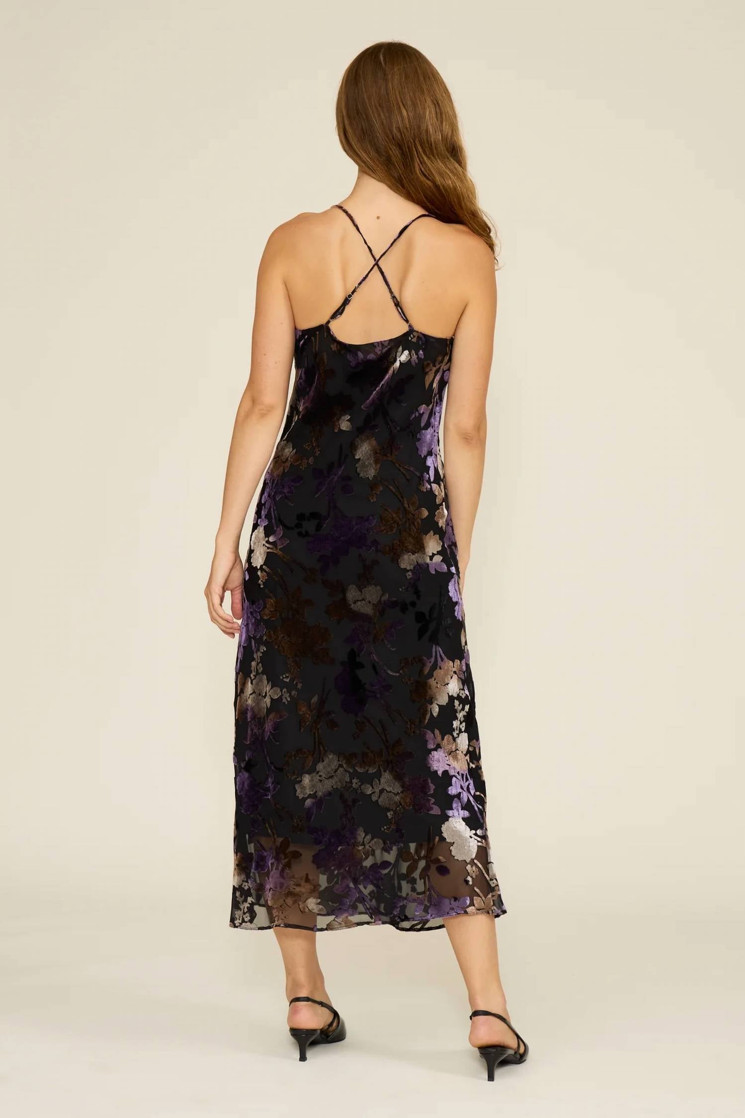Lucy Paris - Floral Wisteria Maxi Dress