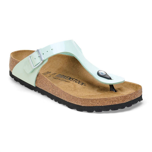 Birkenstock - Women's Gizeh Birko-Flor Patent Sandal