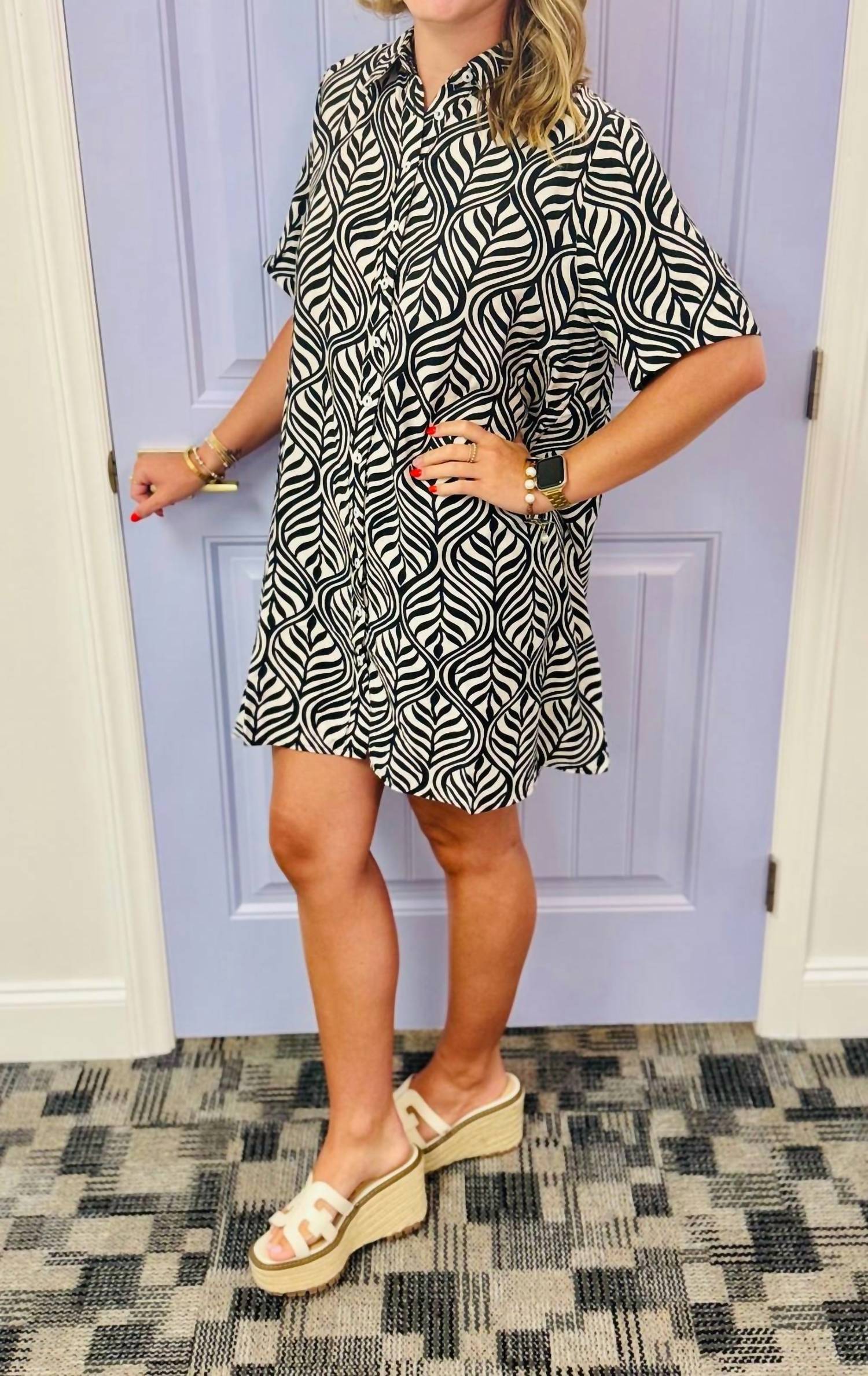 Thml - Geometric Mini Dress