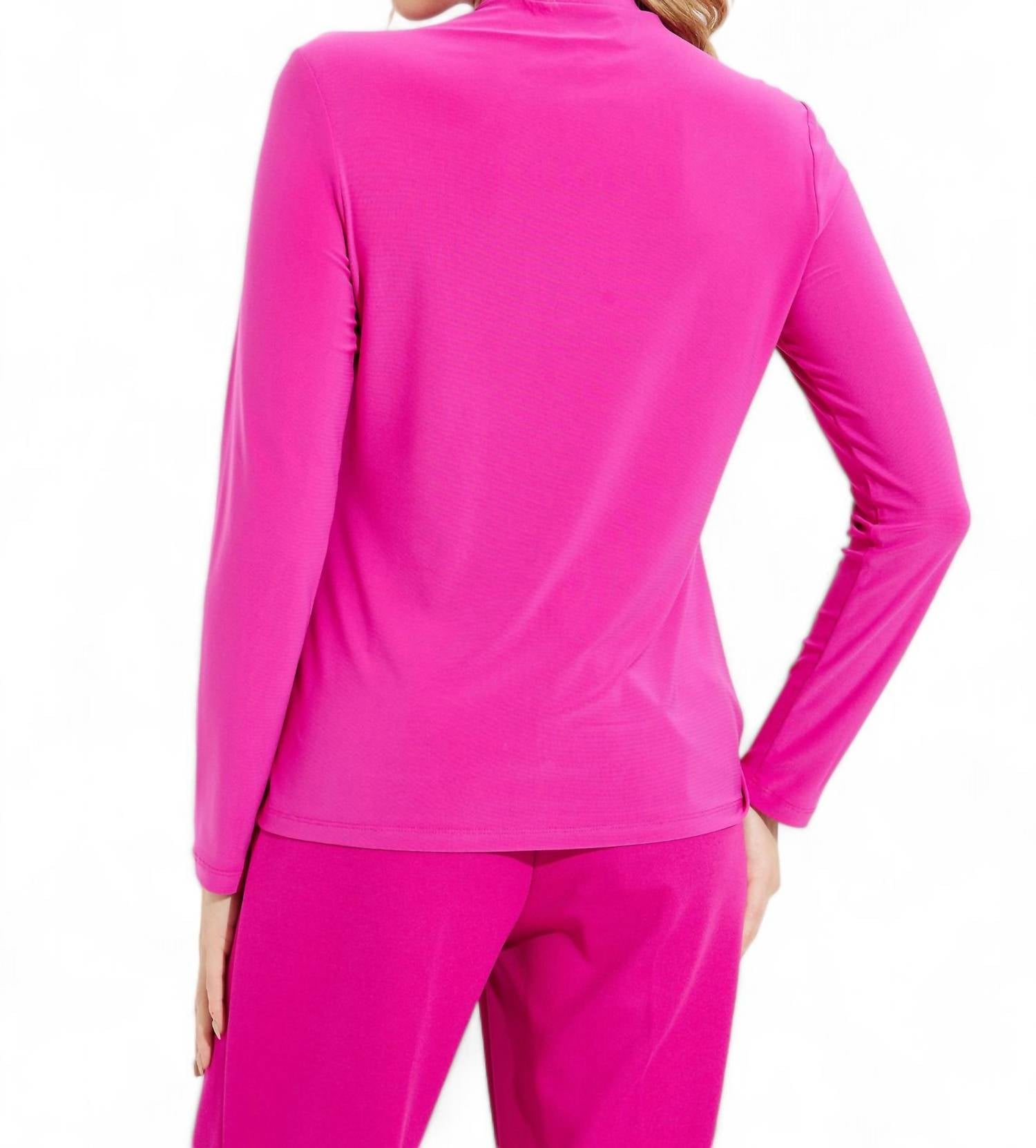 Joseph Ribkoff - SIDE TIE NECK BLOUSE
