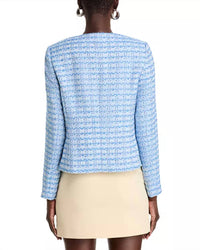 Tahari - Tweed Open Front Blazer