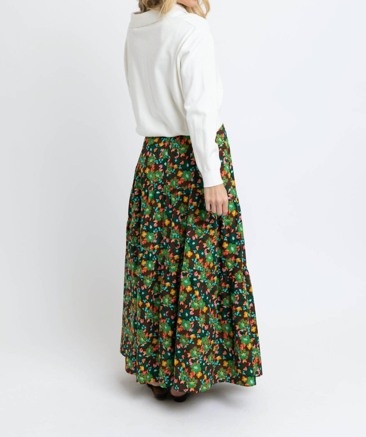 Karlie - Emilia Tie Waist Maxi Skirt