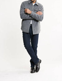 Jachs New York - Luxe Soft-Blend Quilt Lined Overshirt