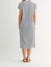 Mono B - Coastal Cotton T-Shirt Dress