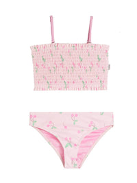 Limeapple - Mahala Smocked Bikini Swimsuit
