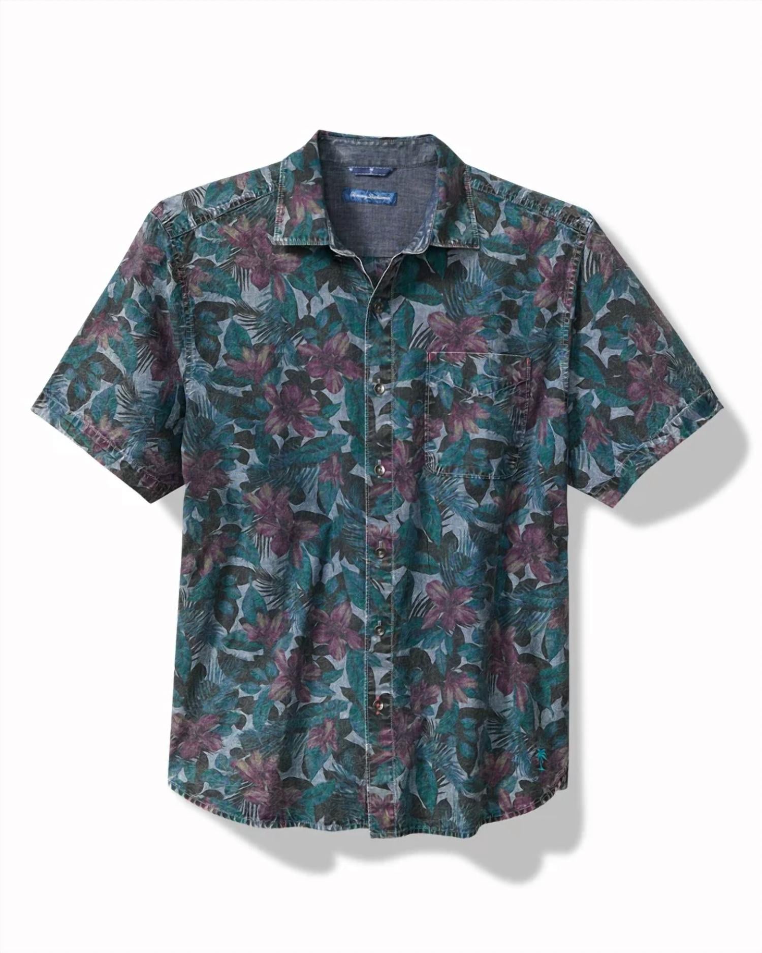 Tommy Bahama - Men's Blue Bay Gardens Camp Shirt