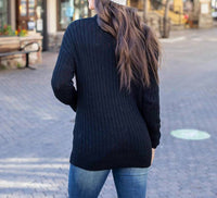 Grace And Lace - Slouchy Knit Cardigan
