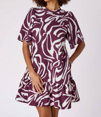 Crosby by Mollie Burch Lou Dress in zebra - women's dress