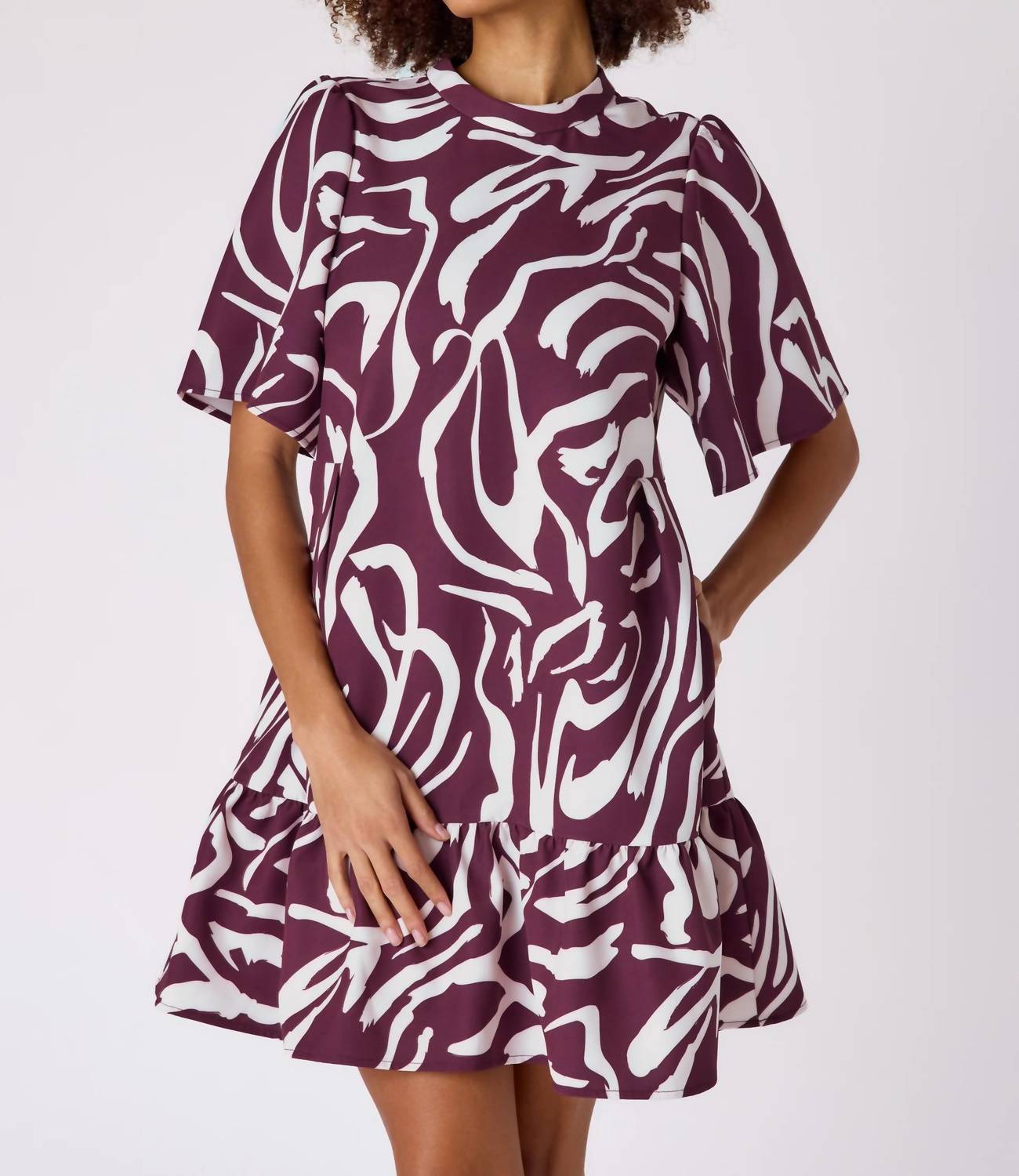 Crosby by Mollie Burch Lou Dress in zebra - women's dress