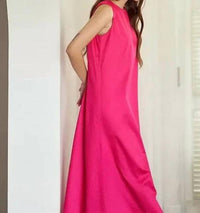 Liv Maternity - Sleeveless Poplin Maternity Dress