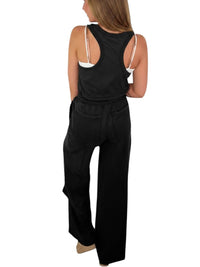 Blakeley - Where It Begins Cotton Blend Wide Leg Jumpsuit