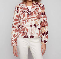 Charlie B - Sherpa Flocked Fleece Short Jacket