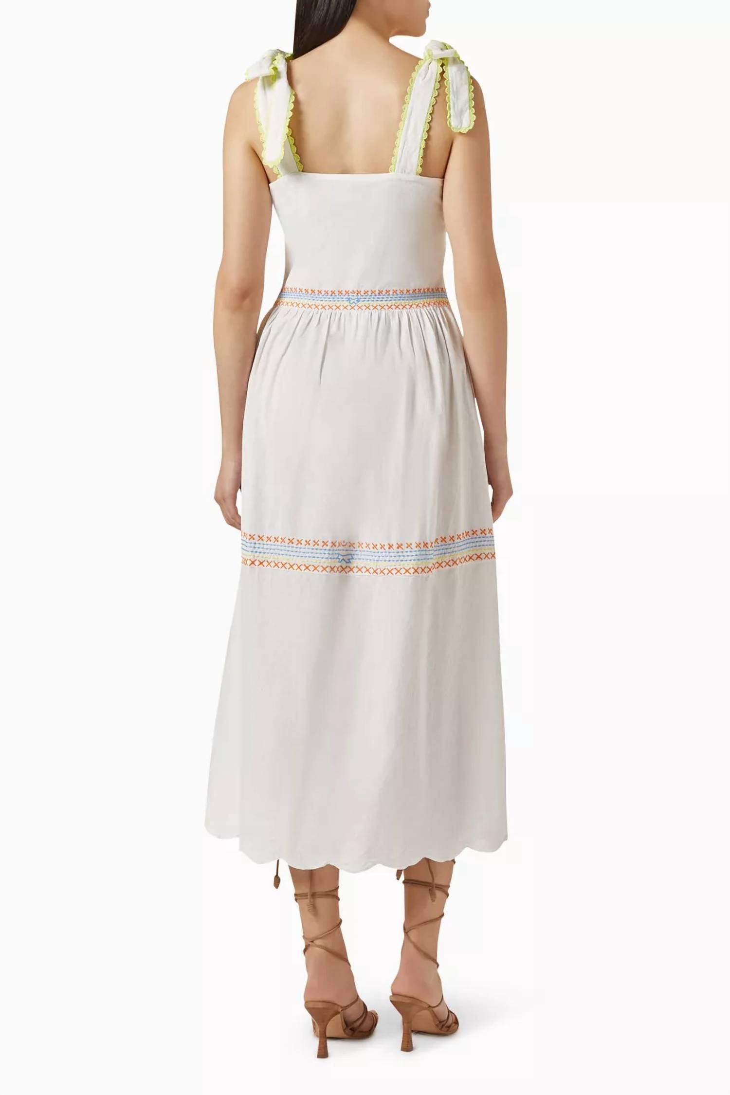 Never Fully Dressed - Colorful Midi Dress