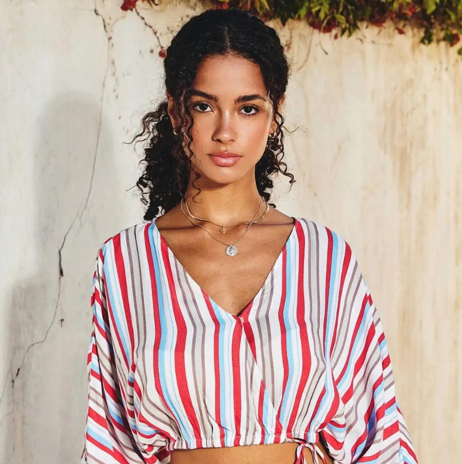 Dress Forum - Multi Stripe Blouse