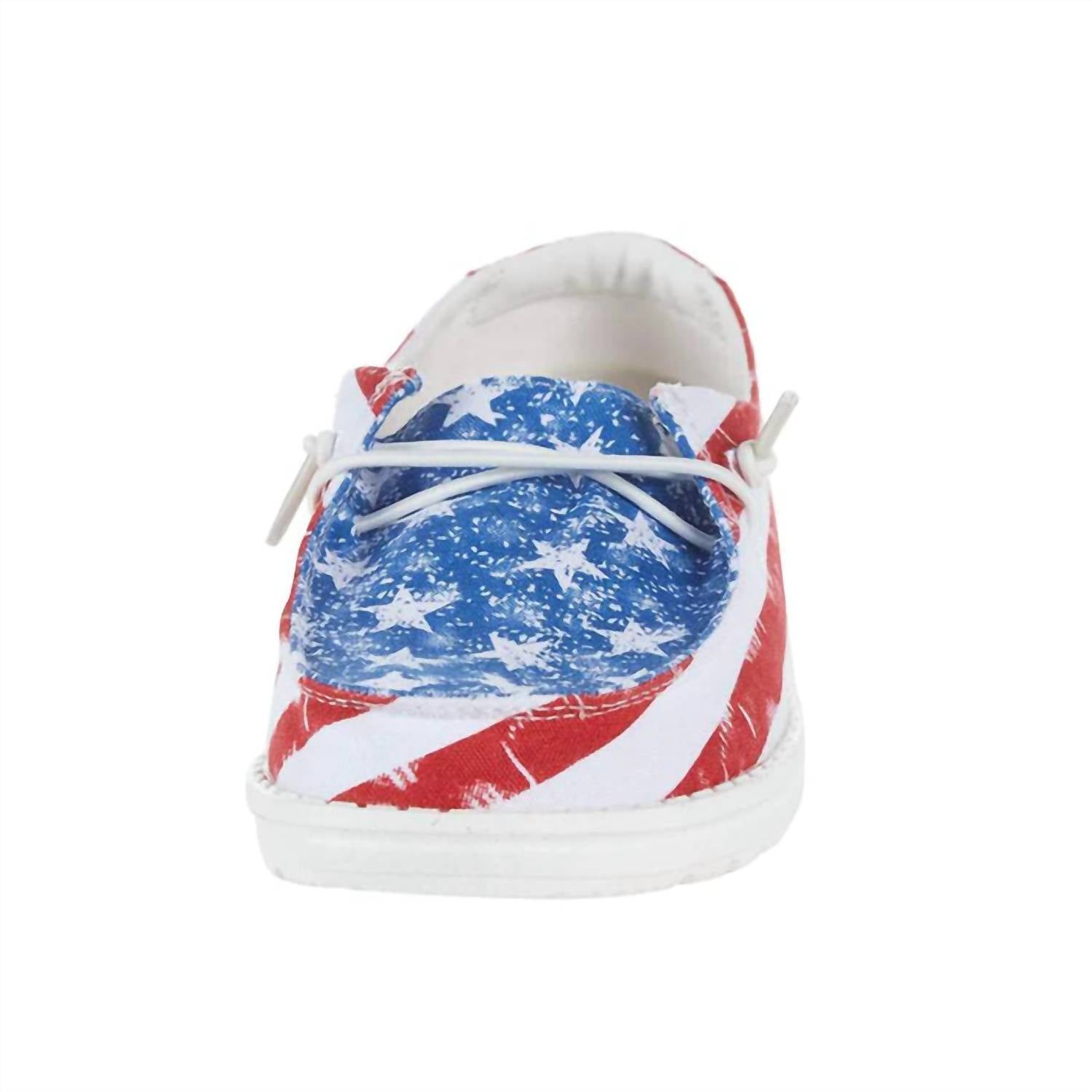 Hey Dude - Kid's Wendy Star Spangled Sneaker