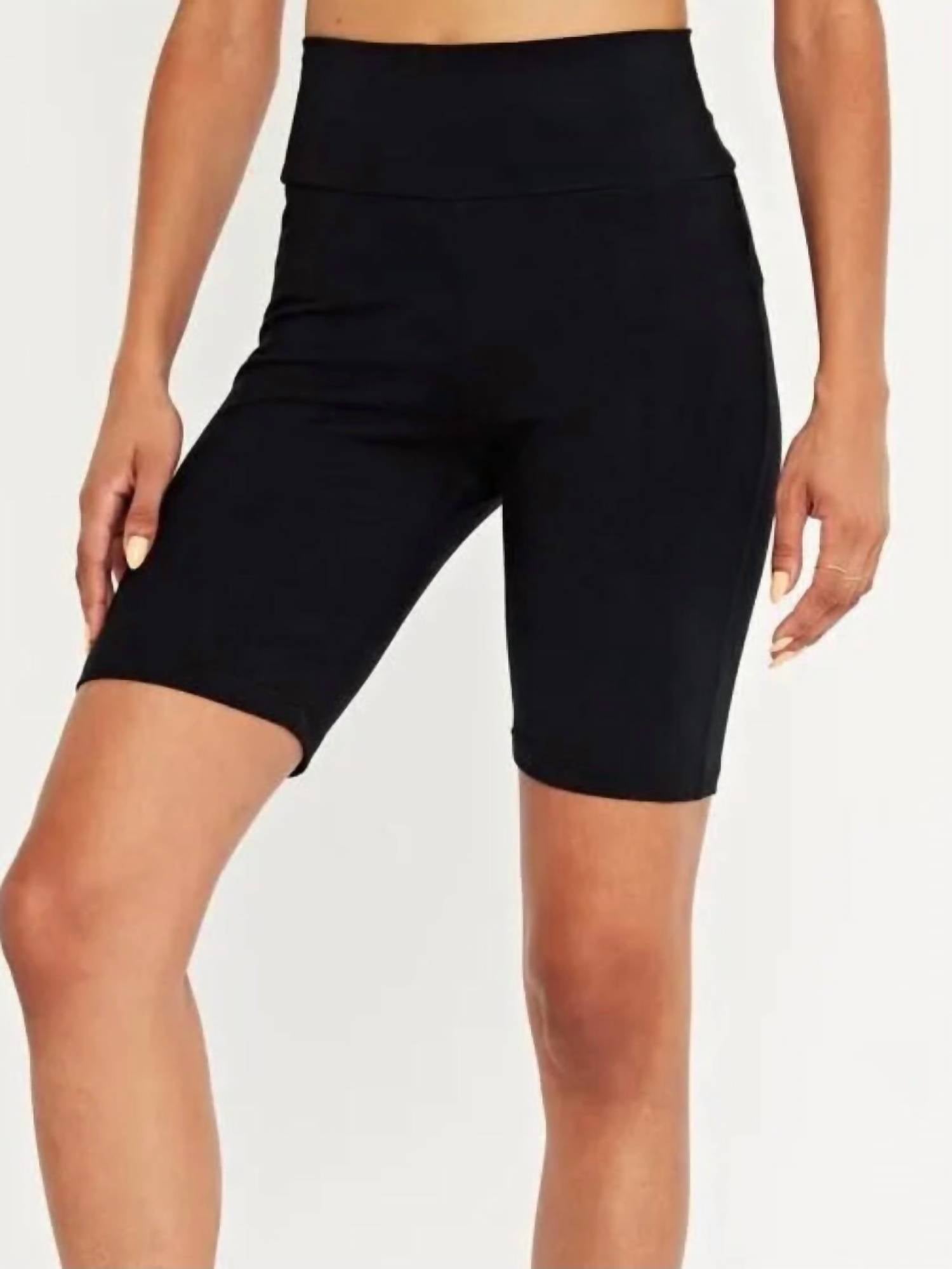 PROJECT SOCIAL T Bike Shorts in black - women's shorts