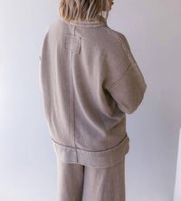 Easel - Roxie Mineral Wash Sweatshirt