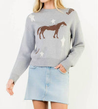 Thml - Horse Crew Neck Sweater