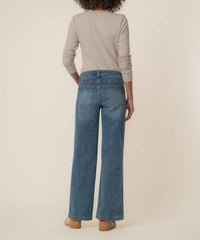 Kut From The Kloth - Maya High Rise Wide Leg Patch Jeans