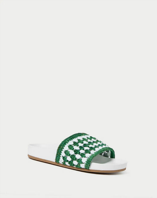 Loeffler Randall - Women's Henri Crochet Raffia Sandal